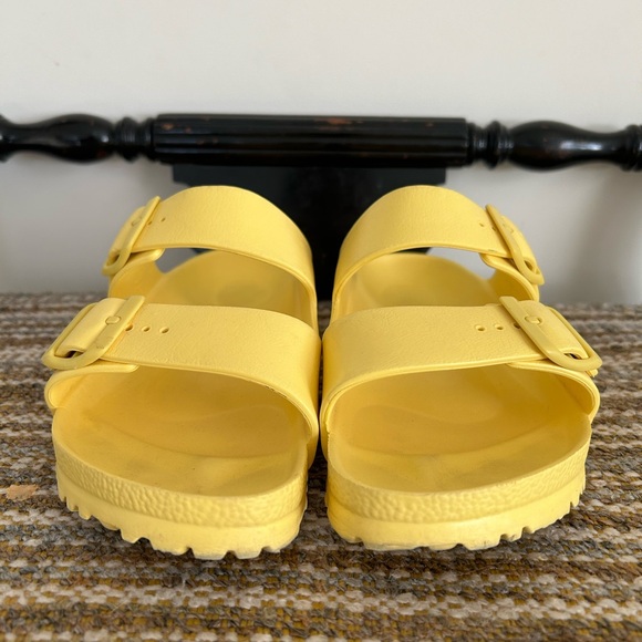 Birkenstock  Bright Yellow Sandals - Picture 6 of 8